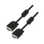Cable SVGA Aisens A113-0075/ VGA Macho - VGA Macho/ Hasta 3W/ 10Mbps/ 15m/ Negro - PixelPlaza