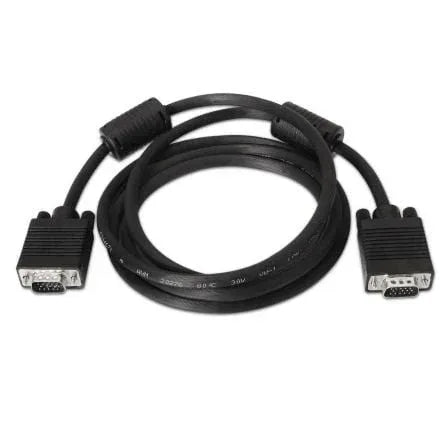Cable SVGA Aisens A113-0075/ VGA Macho - VGA Macho/ Hasta 3W/ 10Mbps/ 15m/ Negro - PixelPlaza