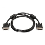 Cable DVI Aisens A117-0089/ DVI-D Macho - DVI-D Macho/ Hasta 3W/ 10Mbps/ 1.8m/ Negro - PixelPlaza
