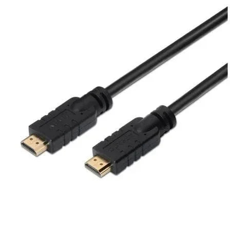 Cable HDMI Aisens 1.4 A119-0103/ HDMI Macho - HDMI Macho/ 15m/ Negro - PixelPlaza
