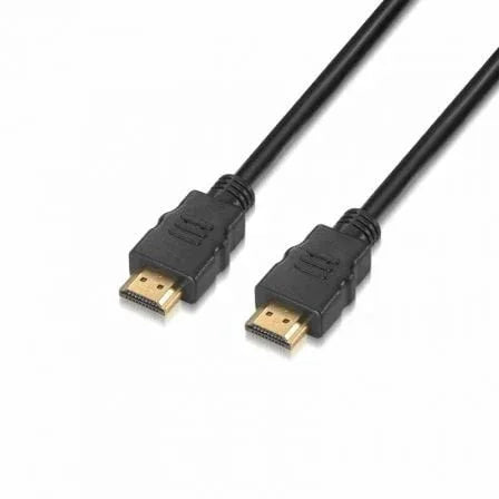 Cable HDMI 2.0 4K Aisens A120-0118/ HDMI Macho - HDMI Macho/ 50cm/ Certificado/ Negro - PixelPlaza