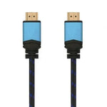 Cable HDMI 2.0 4K Aisens A120-0358/ HDMI Macho - HDMI Macho/ 3m/ Negro/ Azul - PixelPlaza
