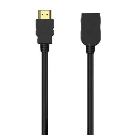 Cable Alargador HDMI Aisens A120-0545/ HDMI Macho - HDMI Hembra/ Hasta 10W/ 2250Mbps/ 2m/ Negro - PixelPlaza