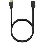 Cable Alargador HDMI Aisens A120-0547/ HDMI Macho - HDMI Hembra/ Hasta 10W/ 2250Mbps/ 5m/ Negro - PixelPlaza