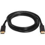 Cable DisplayPort 1.2 4K Aisens A124-0129/ DisplayPort Macho - DisplayPort Macho/ Hasta 5W/ 2300Mbps/ 2m/ Negro - PixelPlaza