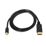 Cable Mini DisplayPort Aisens A124-0131/ DisplayPort Macho - Mini DisplayPort Macho/ Hasta 5W/ 2300Mbps/ 2m/ Negro - PixelPlaza