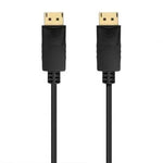 Cable DisplayPort 1.2 CCS 4K Aisens A124-0738/ DisplayPort Macho - DisplayPort Macho/ Hasta 5W/ 2300Mbps/ 1m/ Negro - PixelPlaza