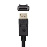 Cable Conversor Aisens A125-0461/ DisplayPort Macho - HDMI Macho/ Hasta 5W/ 2300Mbps/ 5m/ Negro - PixelPlaza