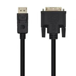 Cable Conversor Aisens A125-0463/ DisplayPort Macho - DVI Macho/ Hasta 5W/ 2300Mbps/ 3m/ Negro - PixelPlaza