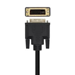 Cable Conversor Aisens A125-0463/ DisplayPort Macho - DVI Macho/ Hasta 5W/ 2300Mbps/ 3m/ Negro - PixelPlaza