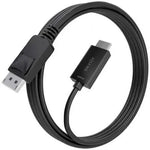 Cable Conversor Aisens A125-0895/ DisplayPort Macho - HDMI 4K Macho/ 3m/ Negro - PixelPlaza