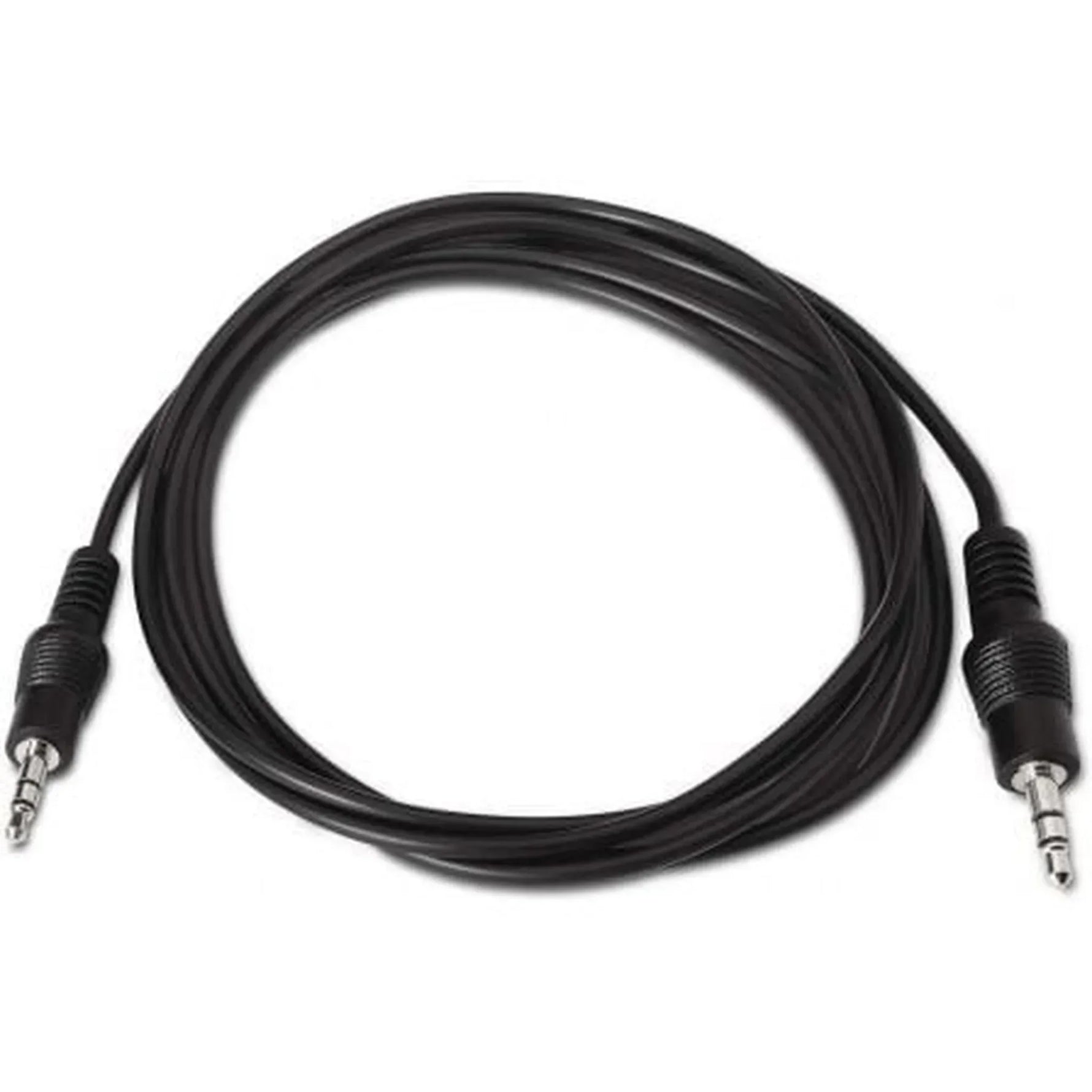 Cable Estéreo Aisens A128-0142/ Jack 3.5 Macho - Jack 3.5 Macho/ Hasta 0.1W/ 1.5m/ Negro - PixelPlaza