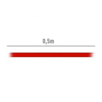Cable SATA Aisens A130-0153/ SATA Hembra - SATA Hembra/ Hasta 0.1W/ 768Mbps/ 50cm/ Rojo - PixelPlaza