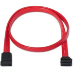 Cable SATA Aisens A130-0155/ SATA Hembra - SATA Hembra/ Hasta 0.1W/ 768Mbps/ 50cm/ Rojo - PixelPlaza