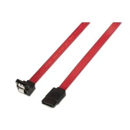 Cable SATA Aisens A130-0156/ SATA Hembra - SATA Hembra/ Hasta 0.1W/ 768Mbps/ 50cm/ Rojo - PixelPlaza