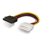 Cable Alimentación SATA Aisens A131-0158/ Molex 4 PIN Macho - SATA Hembra/ Hasta 54W/ 16cm - PixelPlaza