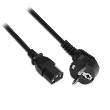 Cable Alimentación Aisens A132-0167/ CEE(7-7) Macho - C13 Hembra/ Hasta 1500W/ 1.5m/ Negro - PixelPlaza