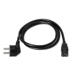 Cable Alimentaciůn Aisens A132-0169/ CEE(7-7) Macho - C13 Hembra/ Hasta 1500W/ 5m/ Negro