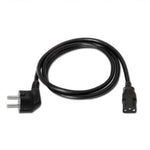 Cable Alimentación para CPU Aisens A132-0170/ CEE7 Macho - C13 Hembra/ Hasta 1500W/ 10m - PixelPlaza