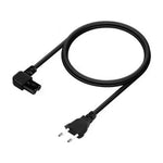 Cable Alimentación Forma 8 Aisens A132-0598/ CEE7/16 Macho - C7 Hembra/ Hasta 1500W/ 1.8m/ Negro - PixelPlaza
