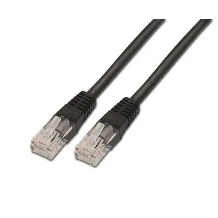 Cable de Red RJ45 UTP Aisens A133-0204 Cat.5e/ 2m/ Negro - PixelPlaza