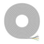 Bobina de Cable RJ45 UTP AWG23 CCA (Aleación) Aisens A135-0660 Cat.6/ 100m/ Gris - PixelPlaza