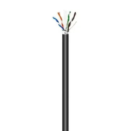 Bobina de Cable RJ45 para Exteriores FTP AWG24 Aisens A135-0673 Cat.6/ 100m/ Impermeable/ Negro - PixelPlaza
