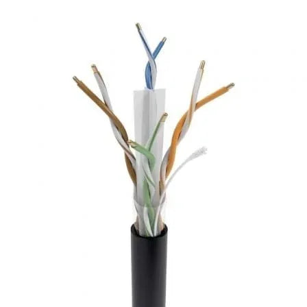 Bobina de Cable RJ45 para Exteriores UTP AWG23 Aisens A135-0751 Cat.6/ 305m/ Impermeable/ Negro - PixelPlaza