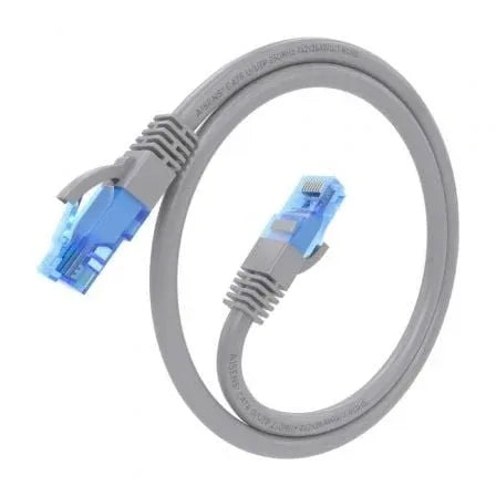 Cable de Red RJ45 AWG26 CCA UTP Aisens A135-0771 Cat.6/ 25cm/ Gris - PixelPlaza