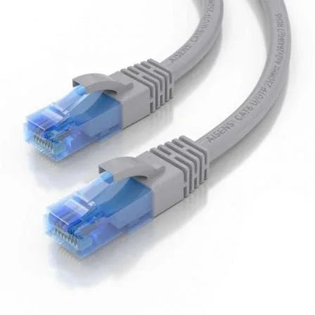 Cable de Red RJ45 AWG26 CCA UTP Aisens A135-0773 Cat.6/ 50cm/ Gris - PixelPlaza