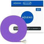 Bobina de Cable RJ45 AWG23 UTP Aisens A135-0747 Cat.6/ LSZH/ 100m/ Violeta - PixelPlaza