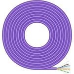 Bobina de Cable RJ45 AWG23 UTP Aisens A135-0747 Cat.6/ LSZH/ 100m/ Violeta - PixelPlaza