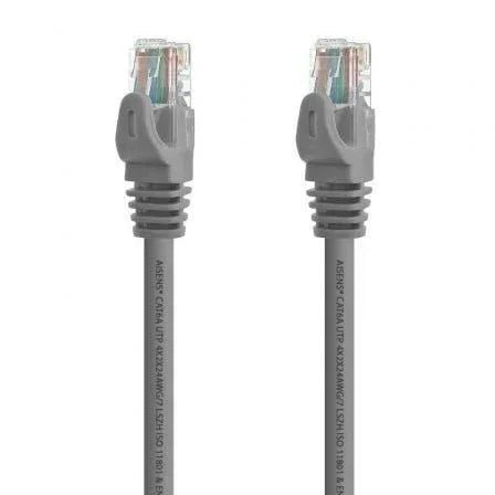 Cable de Red RJ45 UTP Aisens A145-0327 Cat.6A/ 2m/ Gris - PixelPlaza