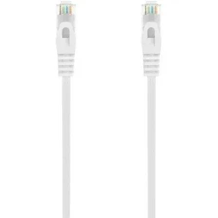 Cable de Red RJ45 AWG24 UTP Aisens A145-0592 Cat.6A/ LSZH/ 30cm/ Blanco - PixelPlaza
