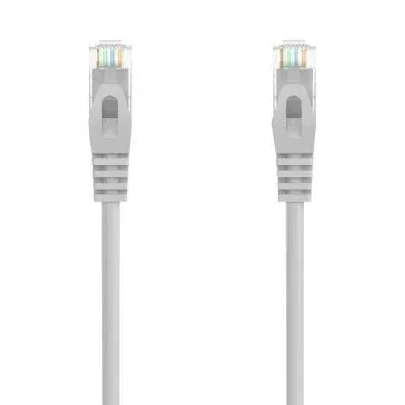Cable de Red RJ45 AWG24 UTP Aisens A145-0553 Cat.6A/ LSZH/ 30cm/ Gris - PixelPlaza