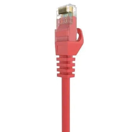 Cable de Red RJ45 AWG24 UTP Aisens A145-0559 Cat.6A/ LSZH/ 1m/ Rojo - PixelPlaza