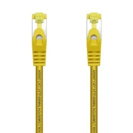 Cable de Red RJ45 SFTP Aisens A146-0474 Cat.7/ 1m/ Amarillo - PixelPlaza