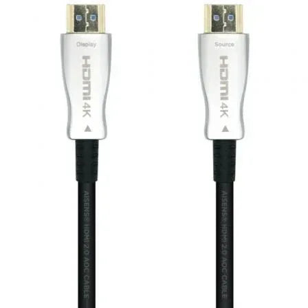 Cable HDMI 2.0 AOC 4K Aisens A148-0379/ HDMI Macho - HDMI Macho/ 30m/ Negro - PixelPlaza