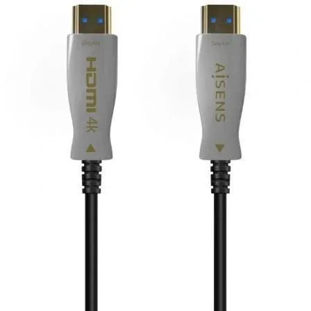 Cable HDMI 2.0 AOC 4K Aisens A148-0700/ HDMI Macho - HDMI Macho/ 150m/ Negro - PixelPlaza