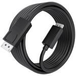 Cable DisplayPort 1.4 CCS 8K Aisens A149-1019/ DisplayPort Macho - DisplayPort Macho/ 2m/ Negro