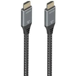 Cable HDMI 2.1 8K Aisens A150-0877/ HDMI Macho - HDMI Macho/ 7m/ Gris y Negro - PixelPlaza