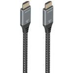 Cable HDMI 2.1 8K Aisens A150-0878/ HDMI Macho - HDMI Macho/ 10m/ Gris y Negro - PixelPlaza