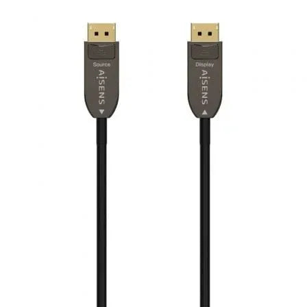 Cable DisplayPort 1.4 AOC 8K Aisens A155-0608/ DisplayPort Macho - DisplayPort Macho/ 20m/ Negro - PixelPlaza