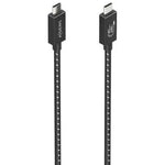 Cable USB 4.0 Tipo-C Aisens A156-0868/ USB Tipo-C Macho - USB Tipo-C Macho/ Hasta 240W/ 40Gbps/ 1.5m/ Gris - PixelPlaza