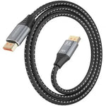 Cable DisplayPort 2.1 16K Aisens A158-0901/ DisplayPort Macho - DisplayPort Macho/ 80Gbps/ 1m/ Negro - PixelPlaza