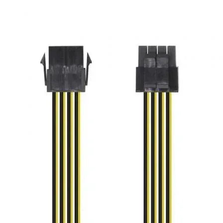Cable de Alimentación Microprocesador Aisens A131-0419/ Molex -4+4 PIN Macho - Molex 8 PIN Hembra/ 30cm - PixelPlaza