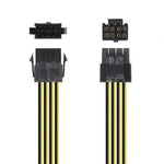 Cable de Alimentación Microprocesador Aisens A131-0419/ Molex -4+4 PIN Macho - Molex 8 PIN Hembra/ 30cm - PixelPlaza