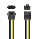 Cable de Alimentación Microprocesador Aisens A131-0419/ Molex -4+4 PIN Macho - Molex 8 PIN Hembra/ 30cm - PixelPlaza