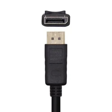 Cable DisplayPort 1.2 4K Aisens A124-0455/ DisplayPort Macho - DisplayPort Macho/ 1m/ Negro - PixelPlaza