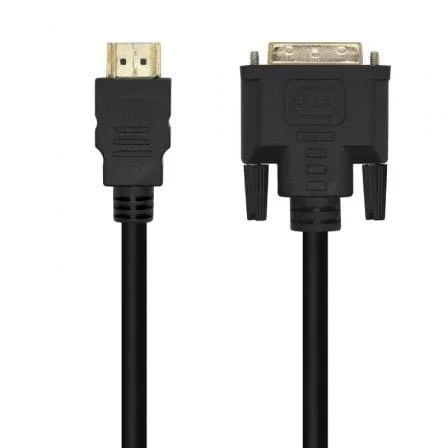Cable HDMI Aisens A117-0451/ DVI Macho - HDMI Macho/ 3m/ Negro - PixelPlaza